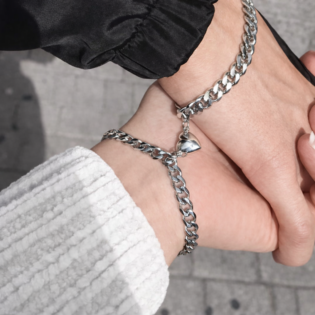 Bracelets de l’Amour – Deux cœurs, un lien éternel (2 pcs)
