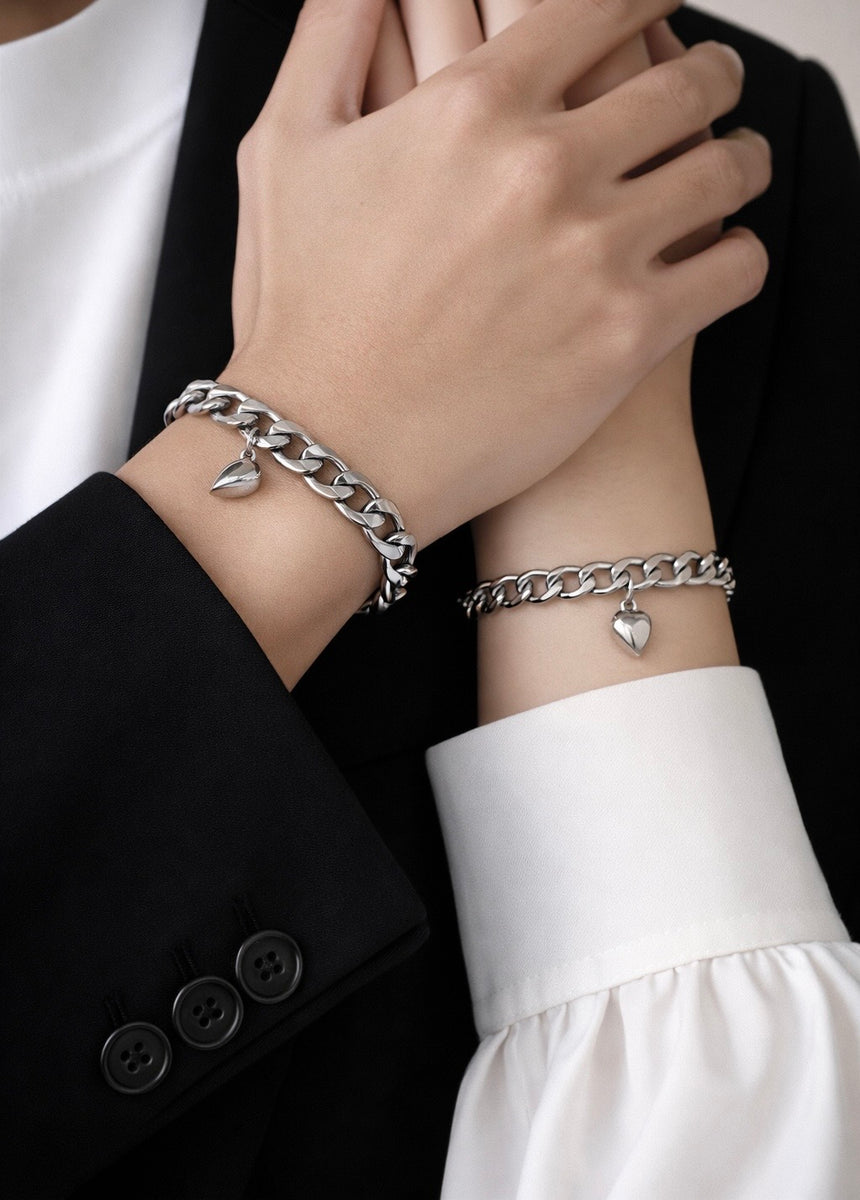 Bracelets de l’Amour – Deux cœurs, un lien éternel (2 pcs)